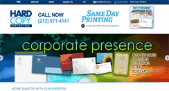 Desktop Screenshot of hardcopyprinting.com
